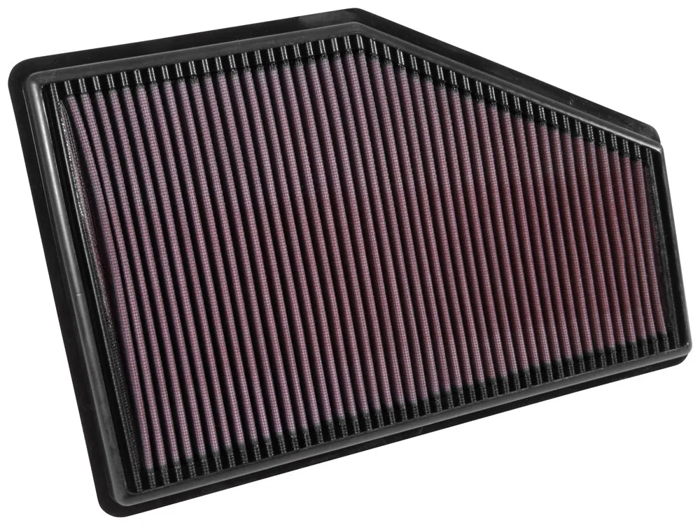33-5049 – K&N FILTER Air Filter, Washable Red Cotton Gauze Panel
